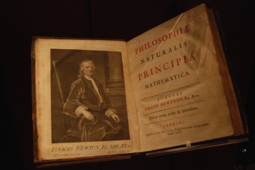 Isaac Newton's Philosophiae Naturalis Principia Mathematica (1687), photographed at the John Rylands Library, Manchester, by Paul Hermans